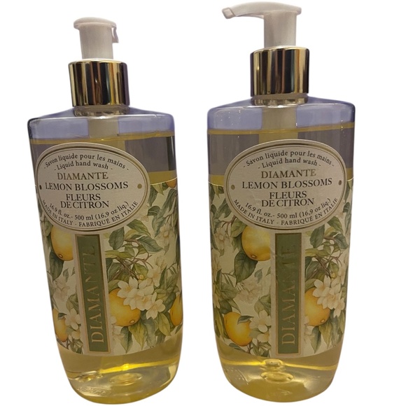 Diamante Lemon Blossoms Hand Wash | 2 Pack | 16.9 oz Each - Picture 1 of 1